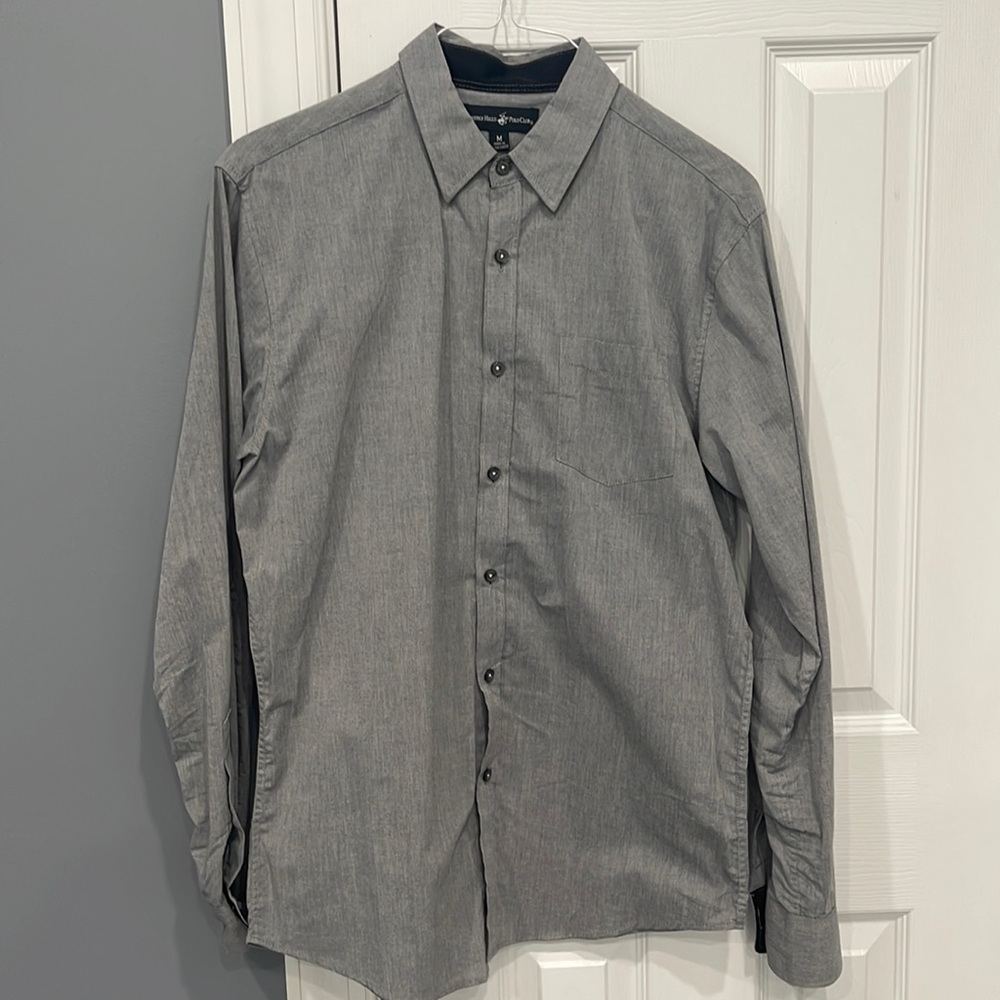 Mens Beverly Hills Polo Club button up dress shirt